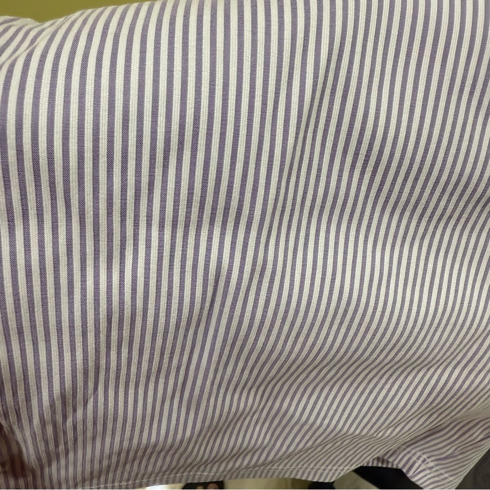 Nanette Lepore Blue/purple and White Striped Shorts Size M - Picture 9 of 9